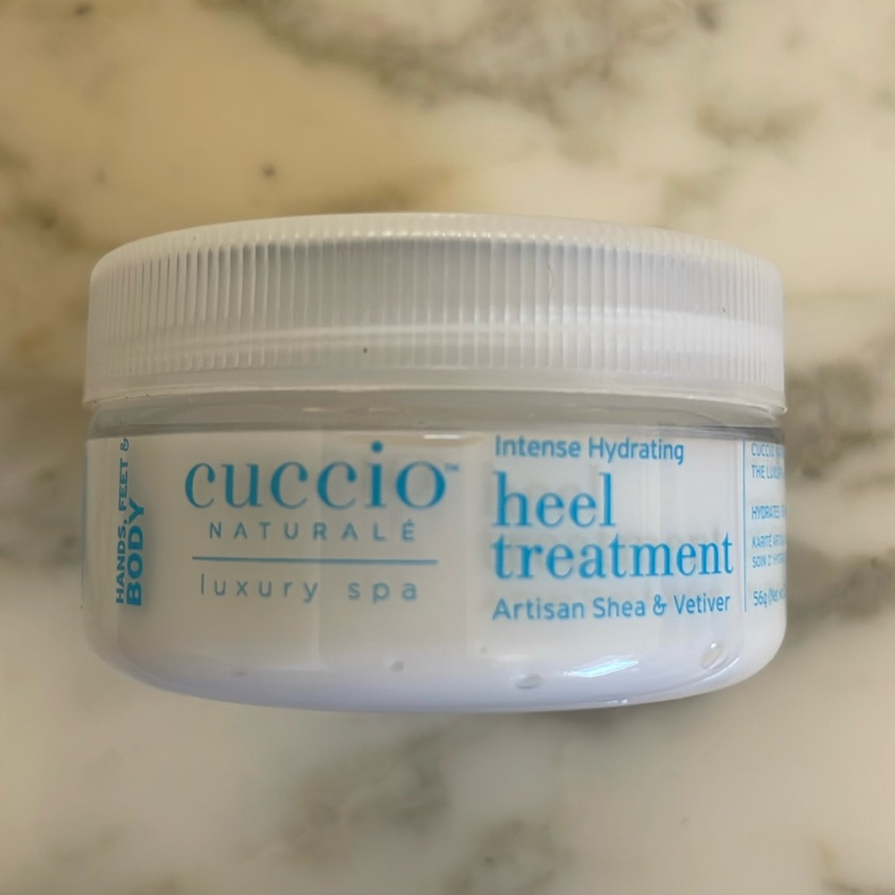 NEW Cuccio Intense Hydrating Heel Cream.